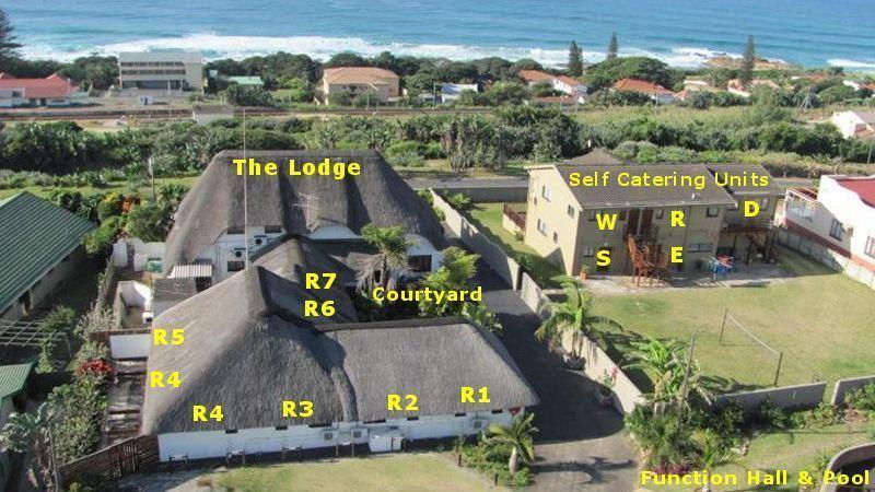 Khaya La Manzi Guest Lodge Hibberdene Exterior foto